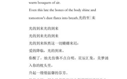 诗歌英语作文如何写？