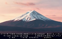 富士山日语诗歌，关于富士山的诗歌 日语