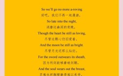 拜伦地诗歌，拜伦 诗歌