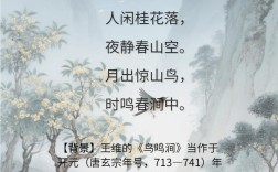 王维诗歌的艺术特点