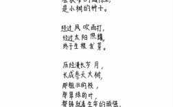 植物的现代诗，如何写才动人？