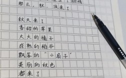 秋天的诗歌自编