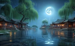 水中月诗歌，水中月诗歌创作