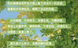 夏的名言，夏的名言名句