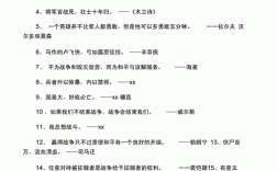 战争名言古今有何异同？