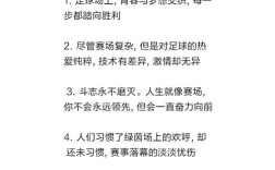 足球励志名言，哪句最燃？