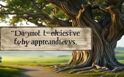 不要被表象迷惑名言，不被表象所迷惑的名言