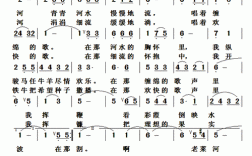 唱歌的小河诗歌