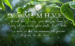 夏雨诗歌，夏雨诗歌词