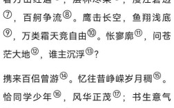 祖国山河诗中情几许？