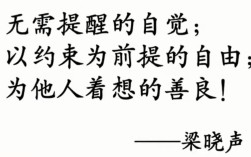 声名言，梁晓声名言