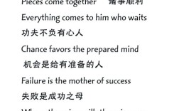 英文名言的英文原文是什么？