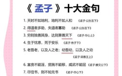 关于孟子的名言，关于孟子的名言名句