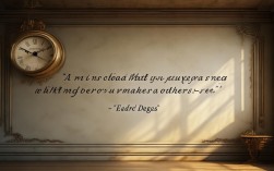 德加名言蕴含何种艺术智慧？