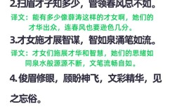才与貌的名言，才与貌的古诗