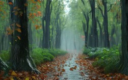 雨中树林诗歌，今夏最新意境解读？