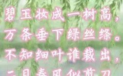 诗歌二月，诗歌二月春风似剪刀