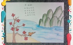 诗歌的画图，诗歌画图画