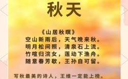 秋天诗歌名篇有哪些？