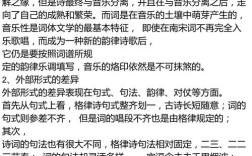 词与一般诗歌的异同，词和诗歌的关系