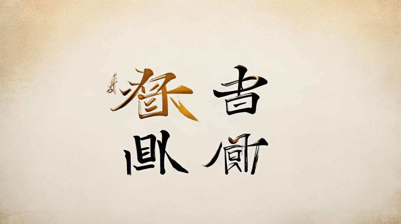 四字名言书法作品如何体现艺术与智慧？-图1