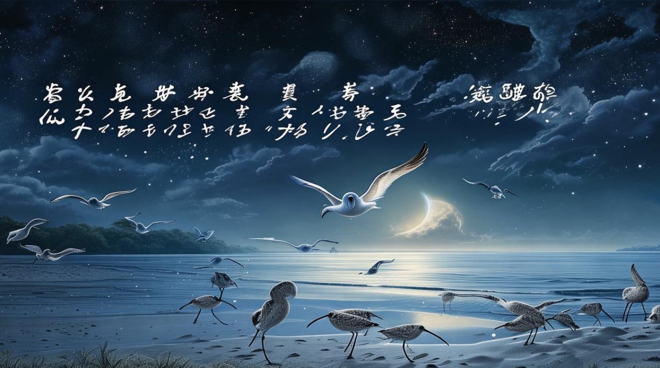 新月与沙鸥，诗歌中的意象如何交织？-图4