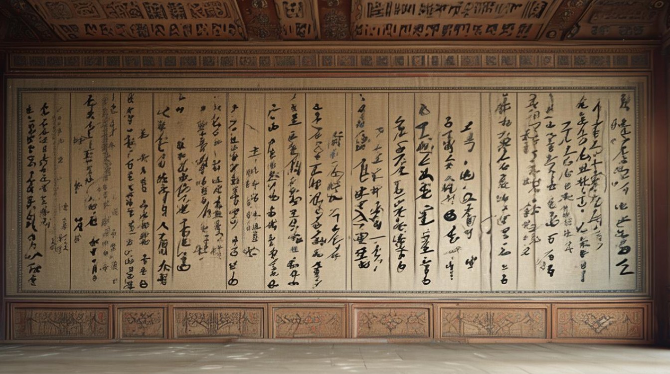 深宫诗歌如何体现千年文脉的雅韵与哲思？-图1