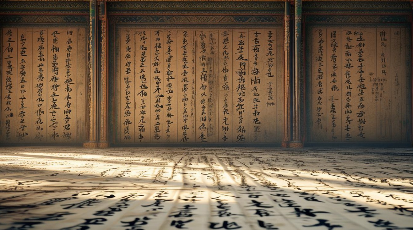 深宫诗歌如何体现千年文脉的雅韵与哲思？-图2