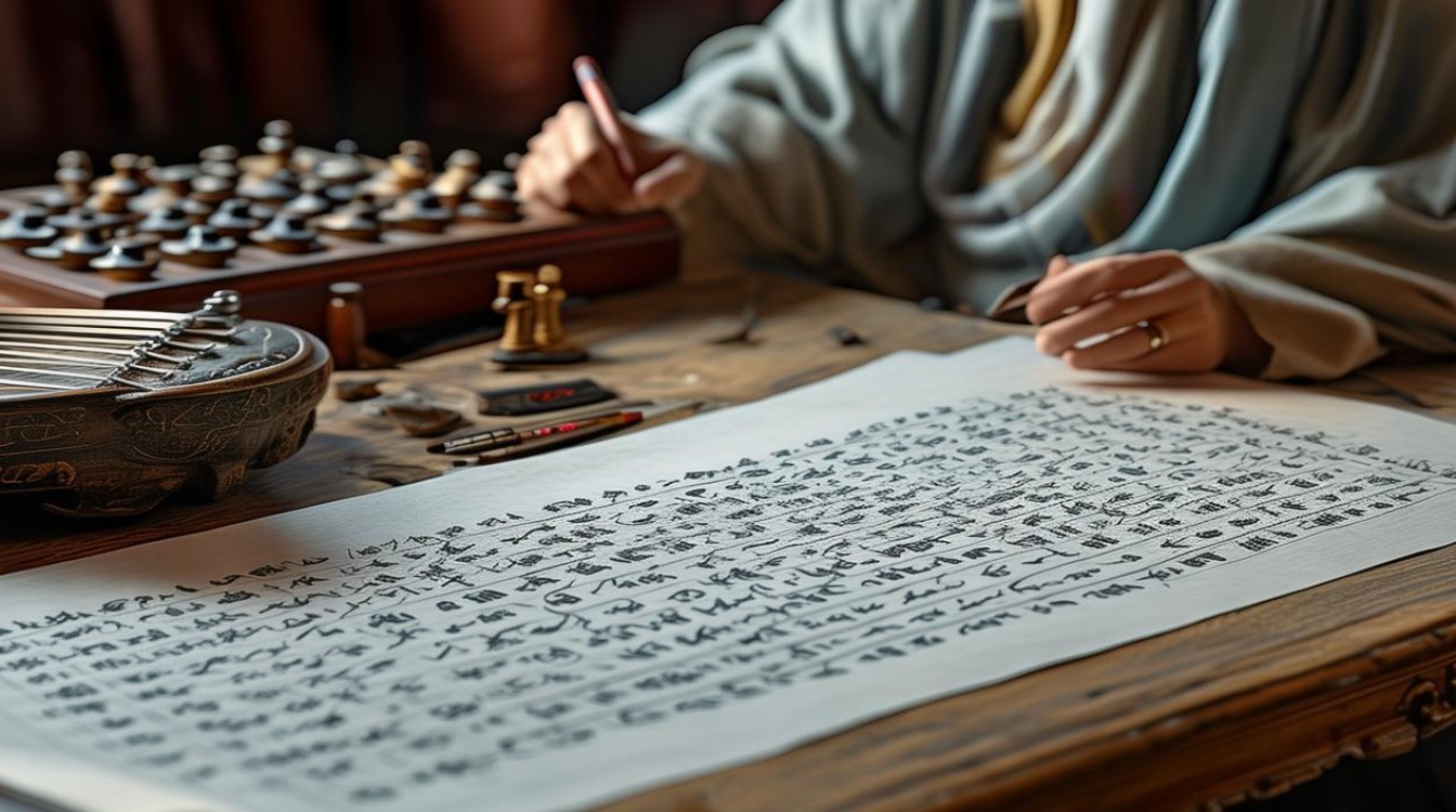 有哪些描写琴棋书画的经典诗歌？-图2