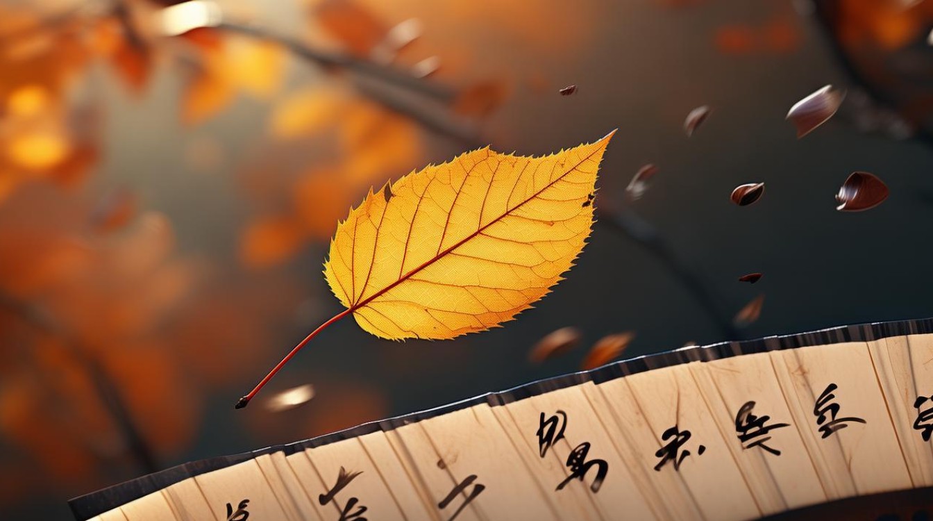 诗歌秋扇如何展现一叶知秋的雅韵与匠心？-图1