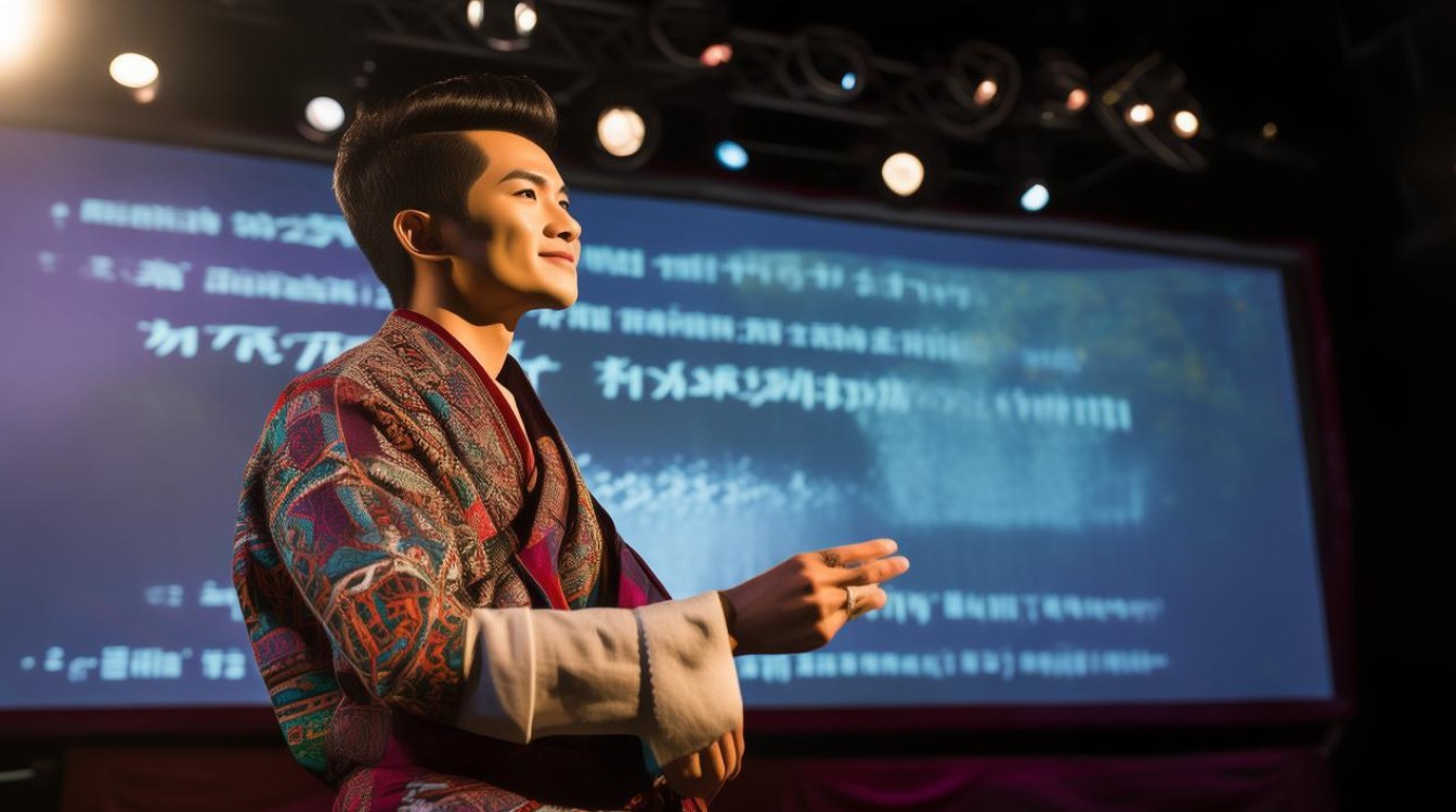 藏族主持人诗歌朗诵，藏族主持人诗歌朗诵视频-图1