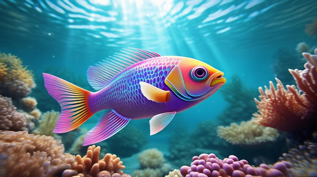 画鱼诗歌解析，如何通过意象传递情感与哲思？-图1