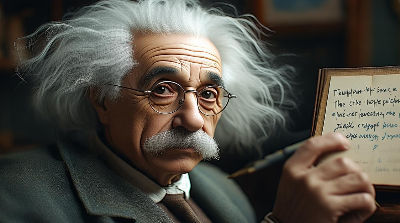 爱因斯坦英文名言最新发现?真实出处引争议!-图1 爱因斯坦英文名言最新发现?真实出处引争议!-图1