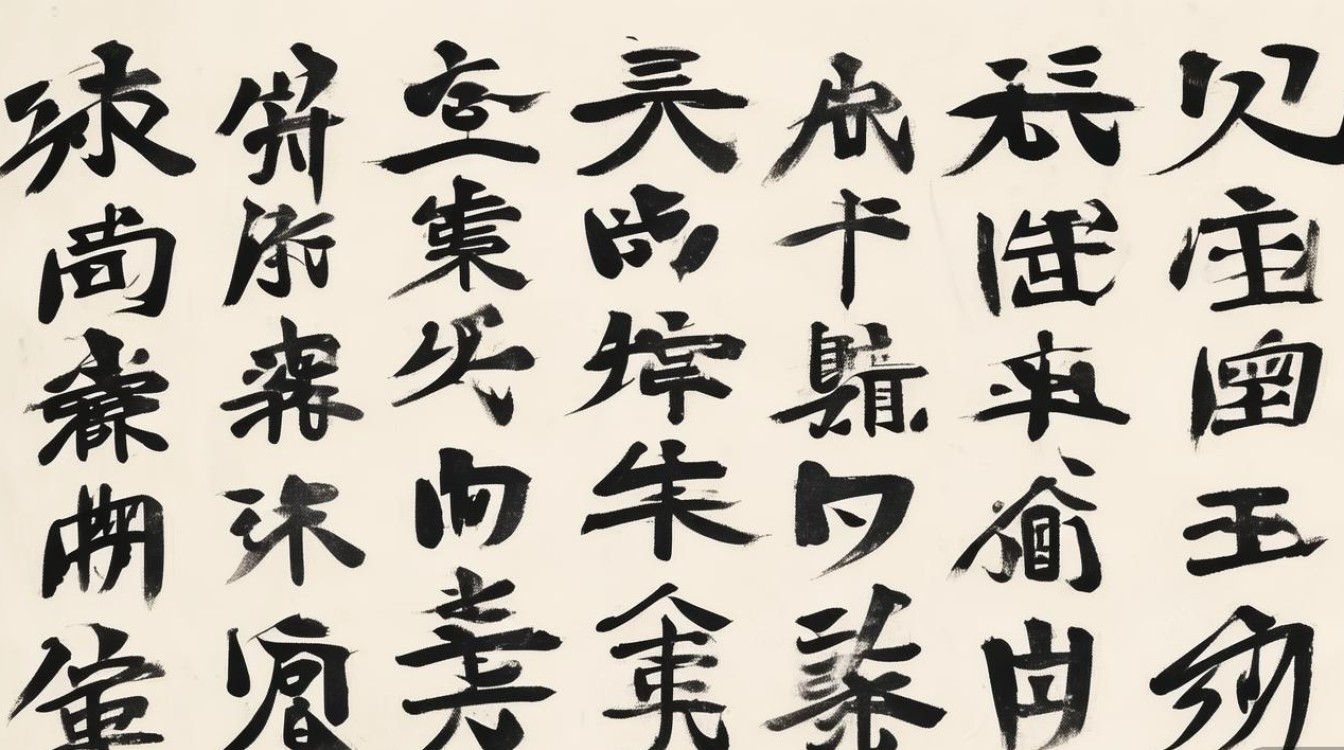 四字名言大全书法作品，四字名言大全书法作品图片-图1