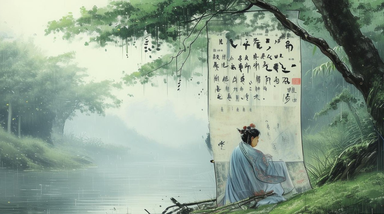 江南烟雨的诗歌，江南烟雨的诗歌朗诵-图1