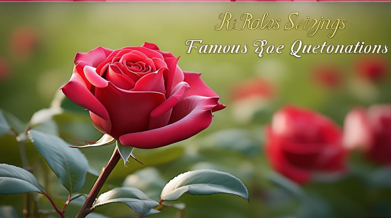 玫瑰名言，玫瑰名言名句-图1