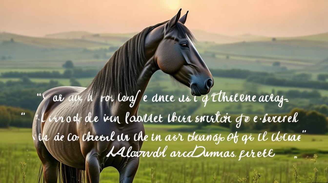 马的名言，大仲马的名言-图1