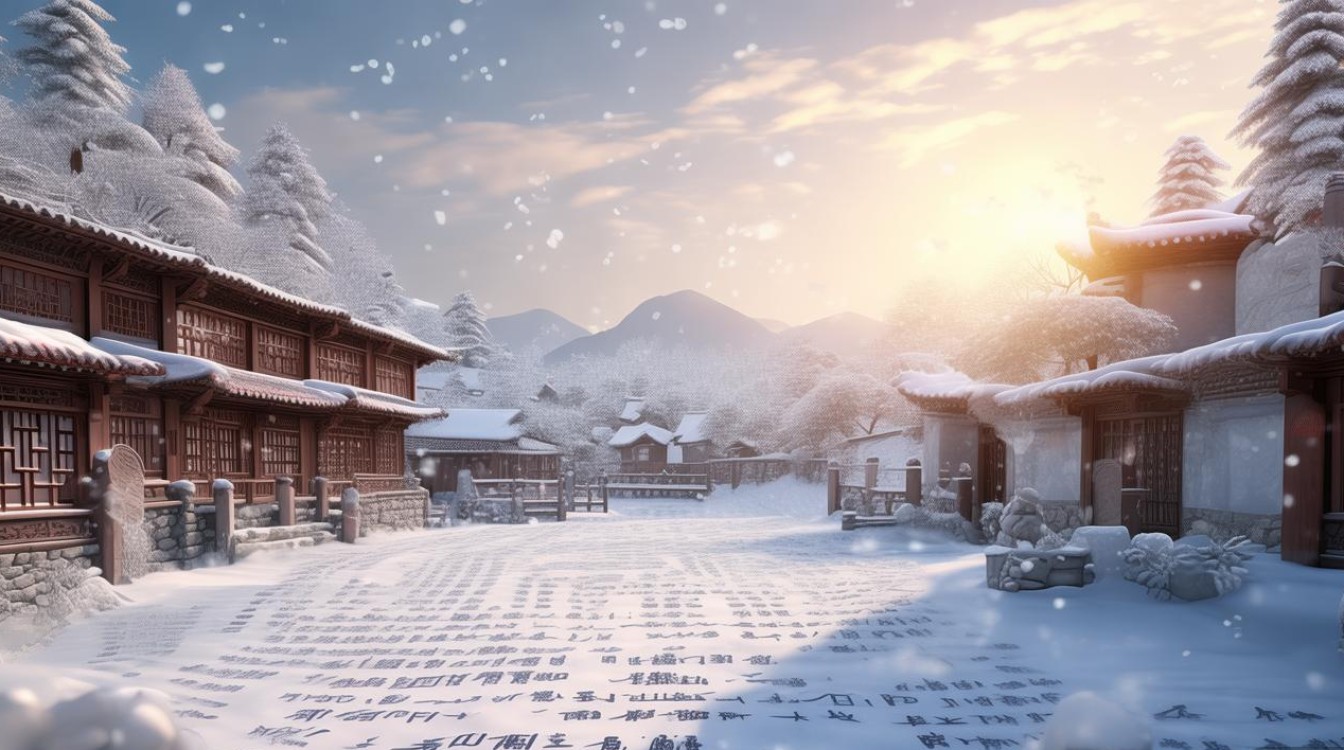 雪景诗里，藏着今冬第一场雪的答案吗？-图1