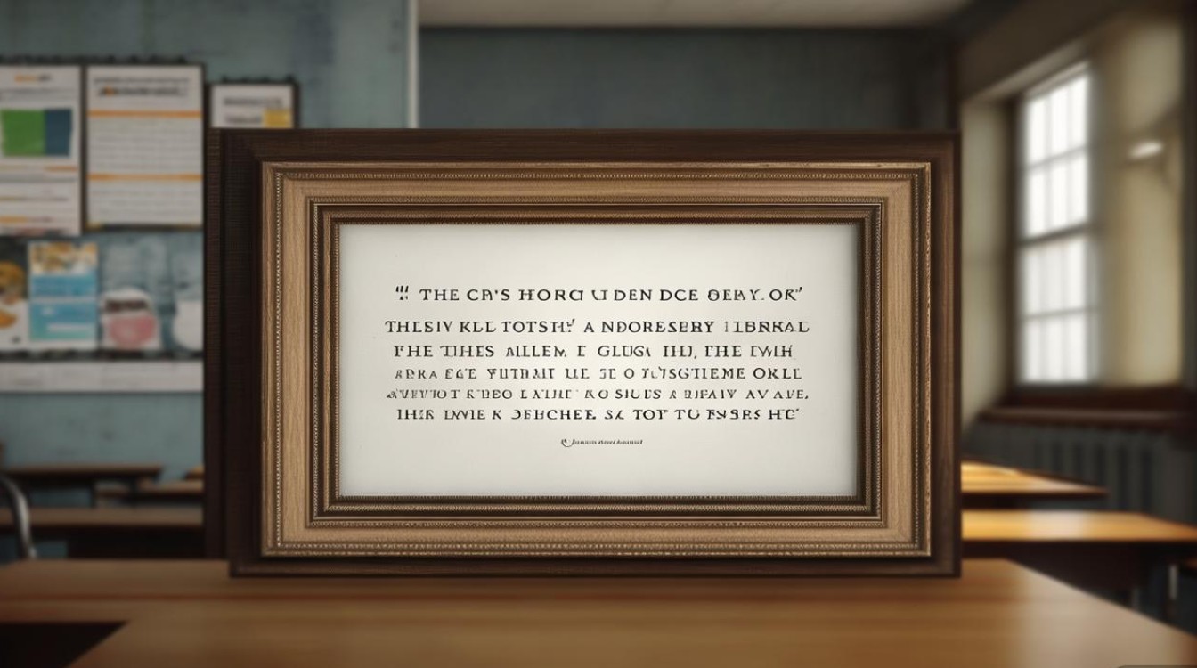 教室名人名言是否该更新？学生时代需要怎样的精神引领？-图1