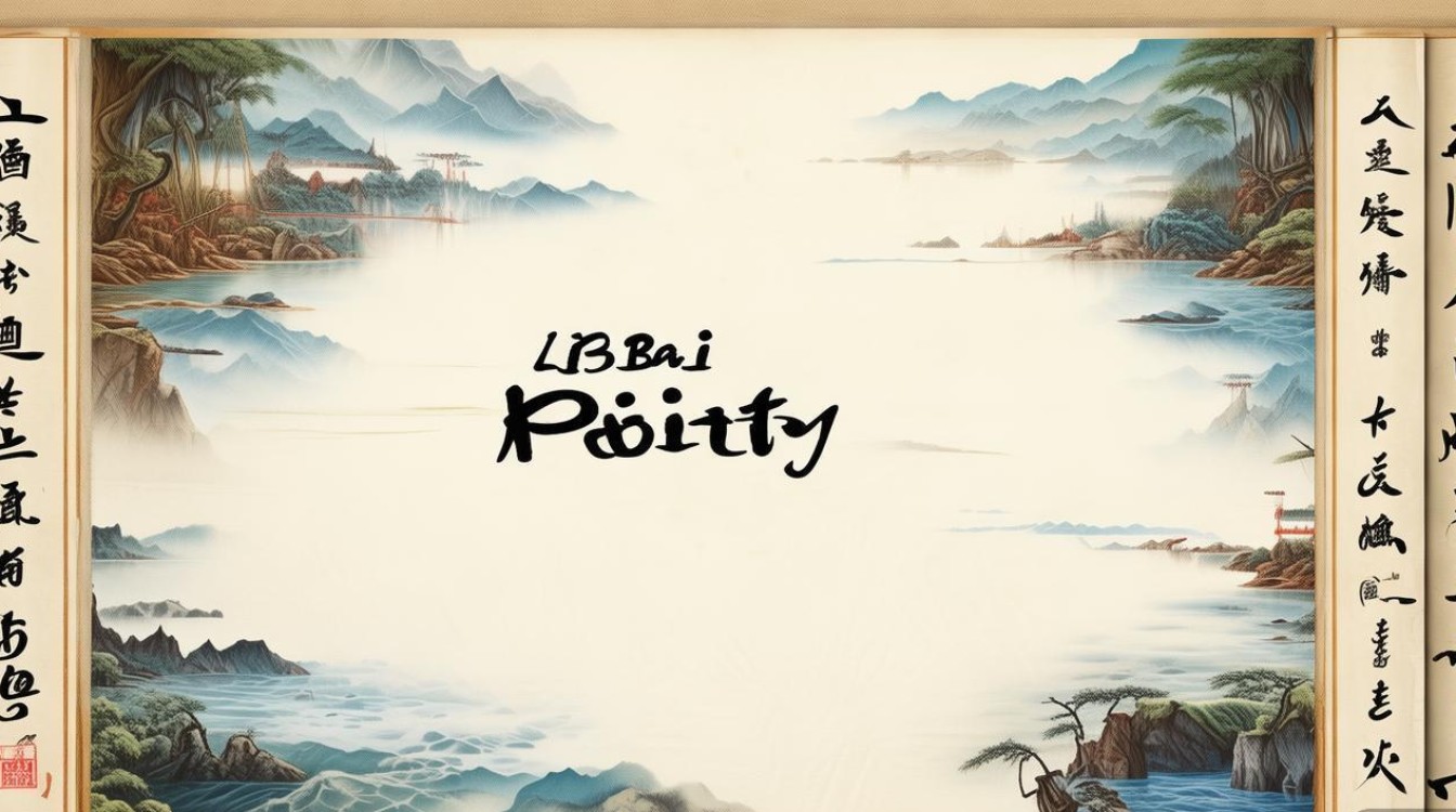 李白诗歌 ppt，李白诗歌PPT内容-图1