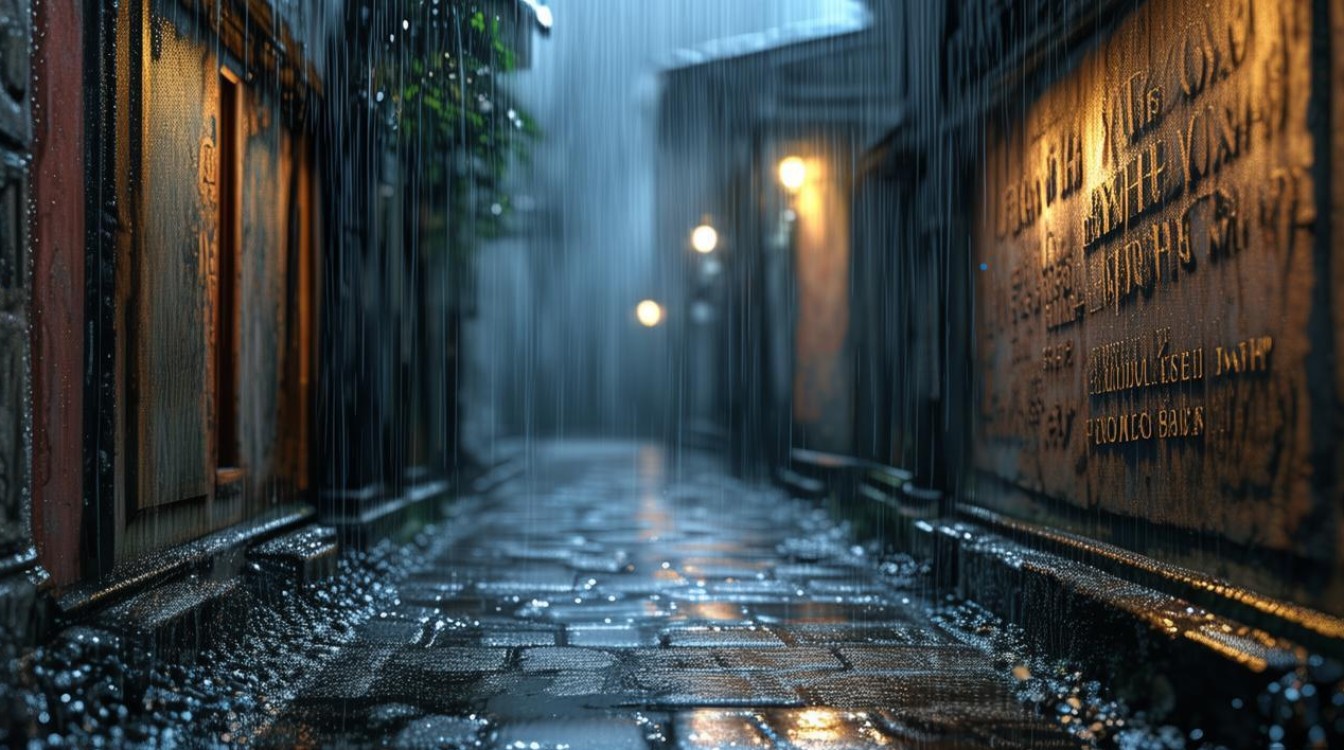 诗歌雨，诗歌雨巷-图1