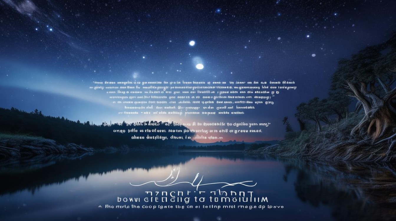 夜晚名言,为何总藏着治愈与清醒的力量?-图1 夜晚名言,为何总藏着治愈与清醒的力量?-图1