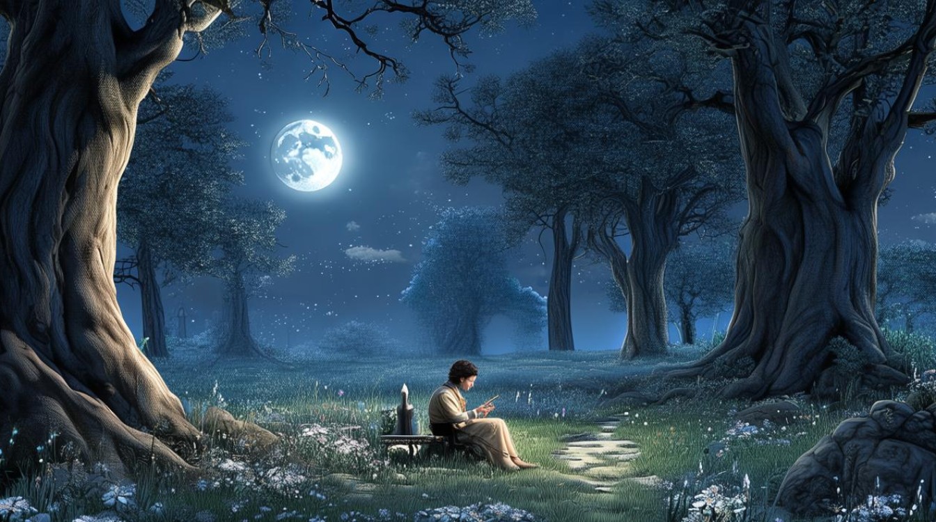 月魄诗歌，何为月魄魂，诗中见真魂？-图1