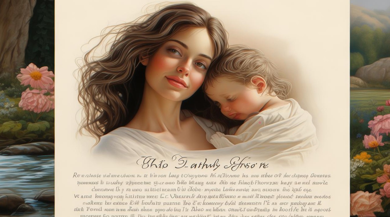 母爱的诗歌自编，字字句句藏何情？-图1