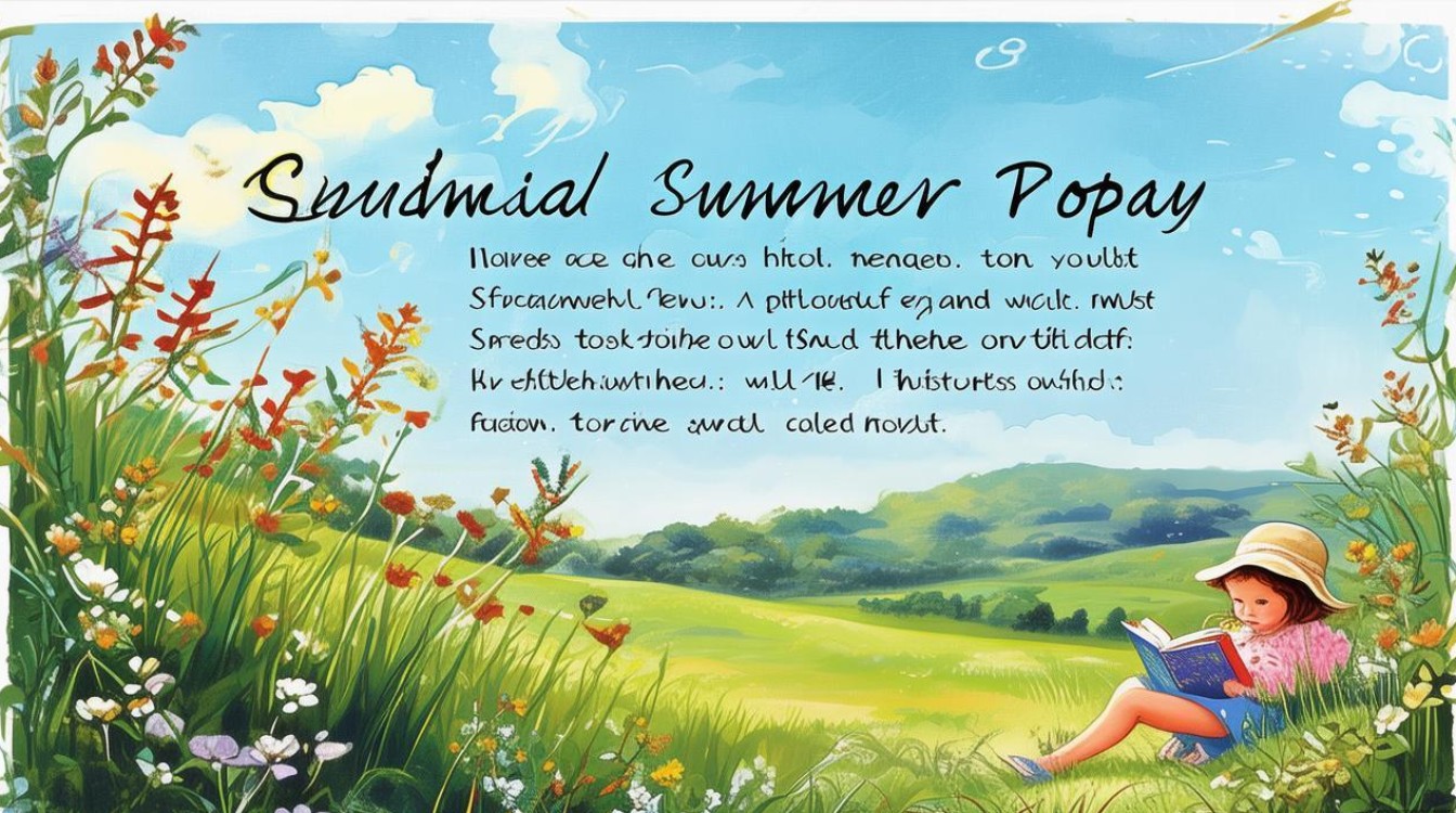 四年级夏诗藏着怎样的童趣与热浪？-图1