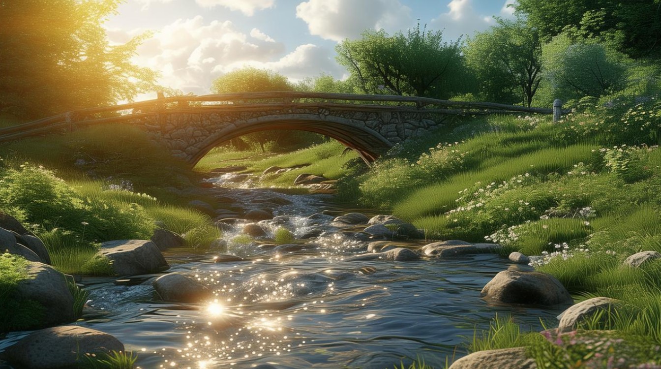 小溪的诗意流淌，藏着怎样的自然私语？-图1