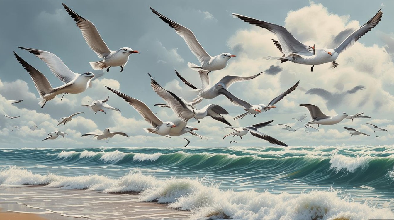 关于海鸥的诗歌-图1