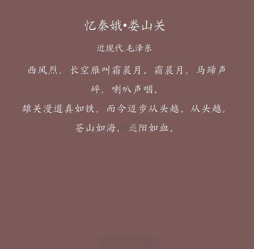 诗歌鉴赏 忆秦娥-图3