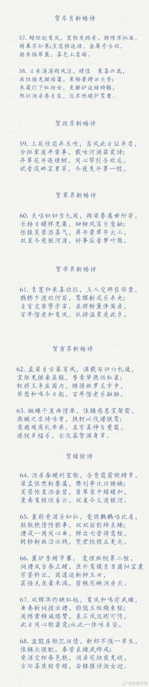 婚礼的祝福诗歌-图2 婚礼的祝福诗歌-图2