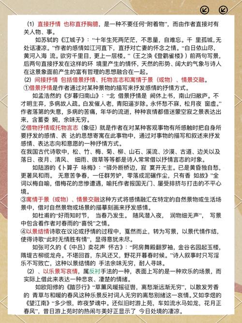 诗歌鉴赏总结,诗歌鉴赏总结归纳-图2 诗歌鉴赏总结,诗歌鉴赏总结归纳-图2